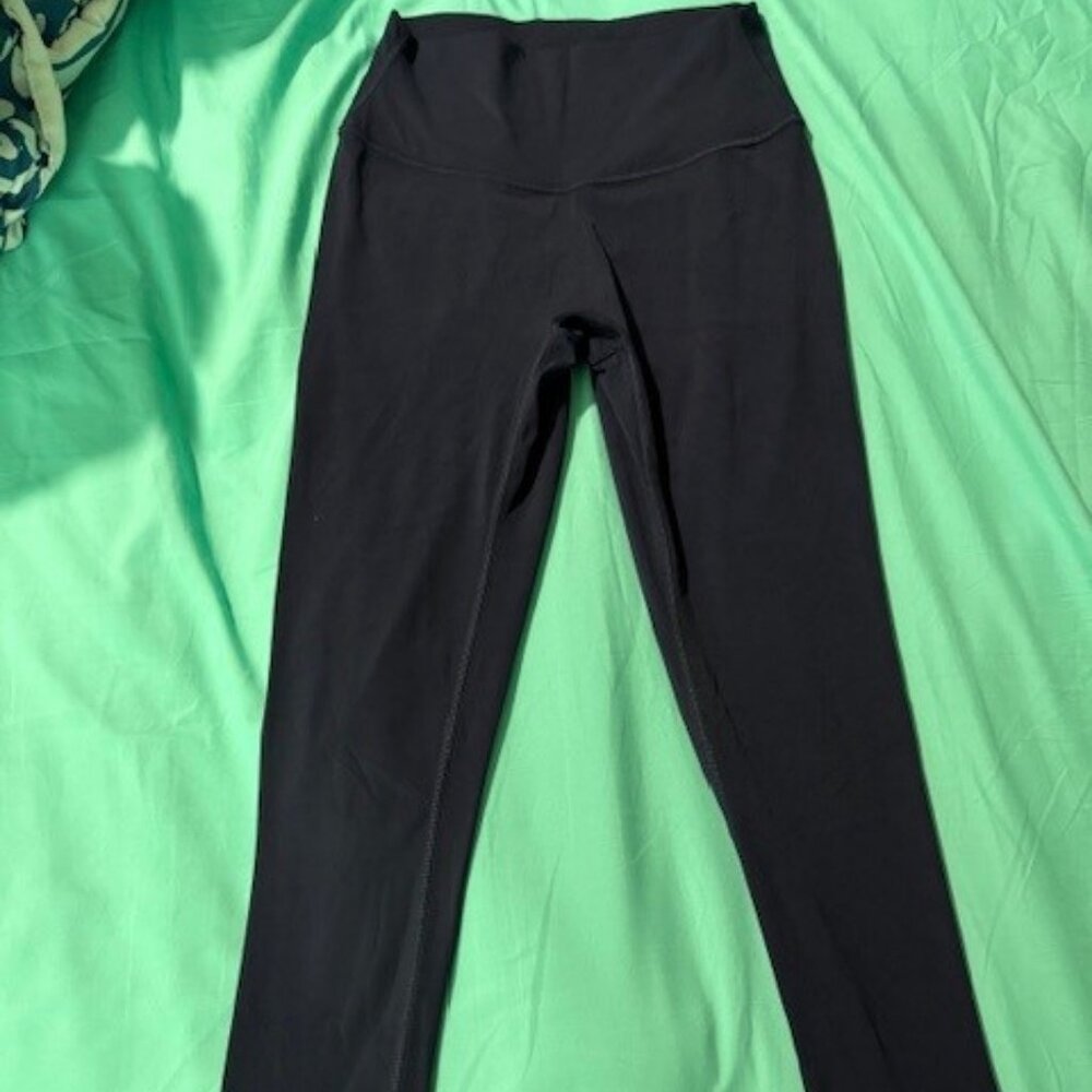NWOT Paragon Navy Leggings - Picture 2 of 5